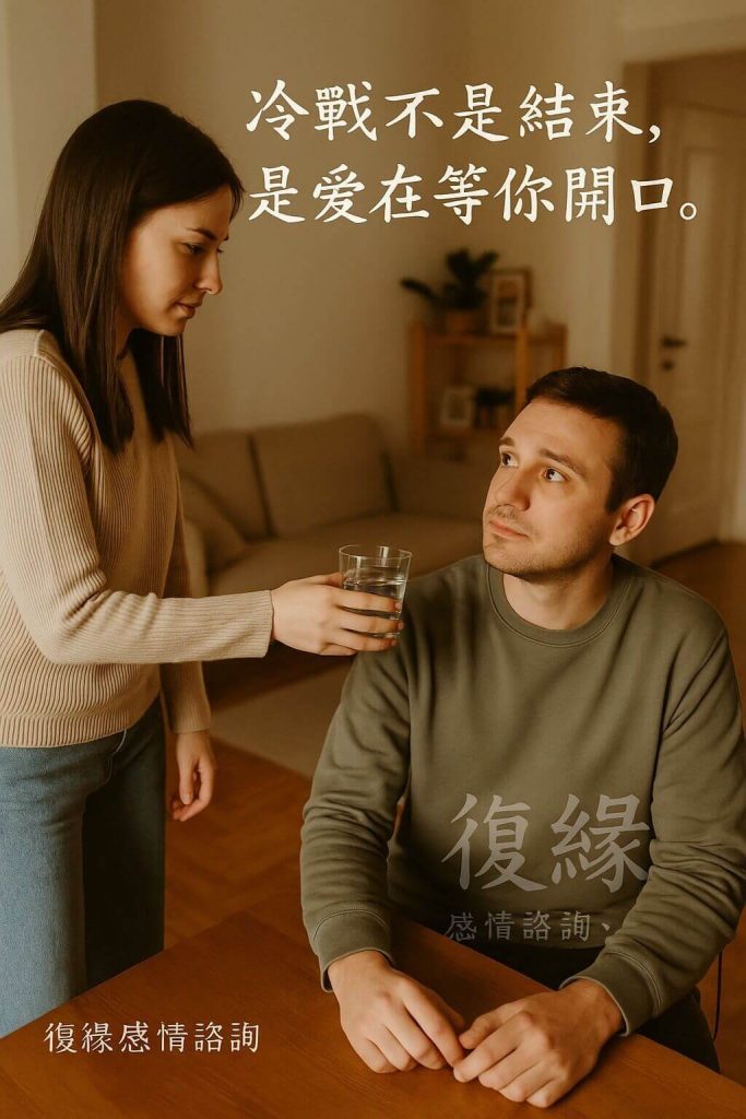 「感情冷戰破冰，感情挽回和合術協助復合」