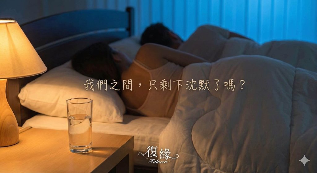 夫妻感情冷淡分房睡，尋求婚姻挽回與和合術協助