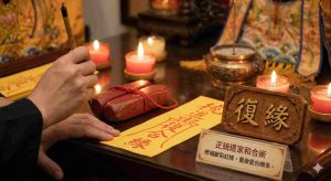 復緣正統道家和合術法事，透過能量調整修補感情緣分，斬斷爛桃花。