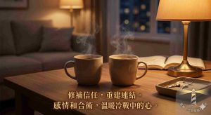 感情和合術的作用說明：透過磁場修補，強化伴侶間的互動意願與信任。