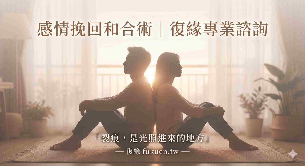 妻和合法術感情挽回真實案例封面－復緣