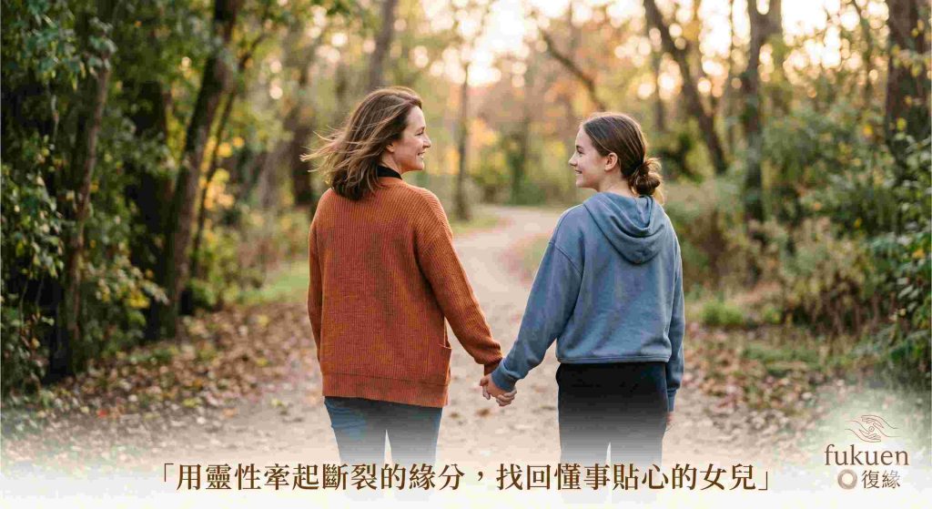 復緣諮詢和合術幫助單親媽媽與青春期女兒修復家庭關係