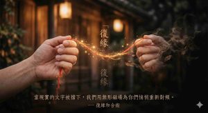復緣正統和合術與斬桃花法術：修復破損的姻緣紅線與感情磁場，鬆動心牆防禦