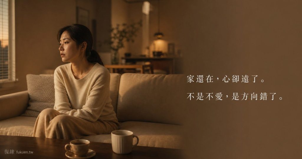 家庭感情修復和合術-夫妻冷戰親子疏離諮詢-復緣fukuen