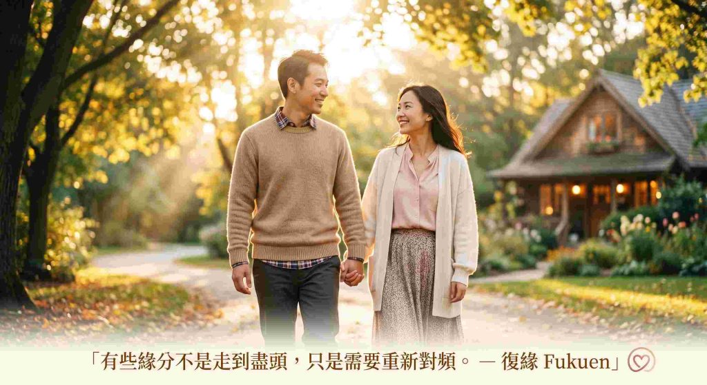 復緣Fukuen和合術成功挽回婚姻,讓破碎家庭重拾溫暖擁抱
