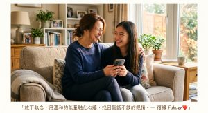 單親媽媽透過復緣Fukuen六親和合術,成功修復與青春期女兒的冰封親子關係